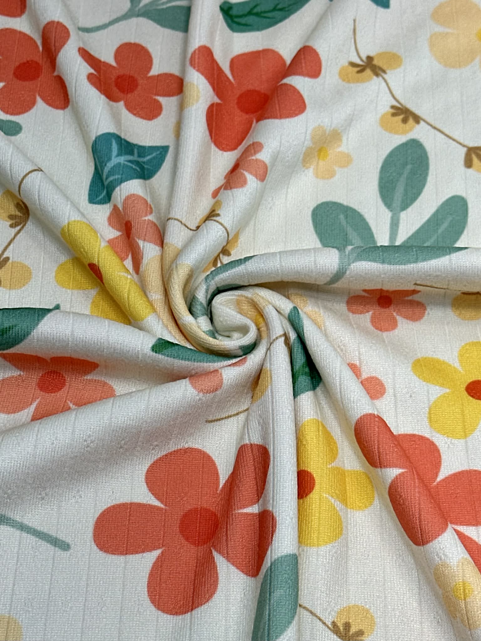 (POINTELLE RIB) BOTANICAL FLORAL (3)