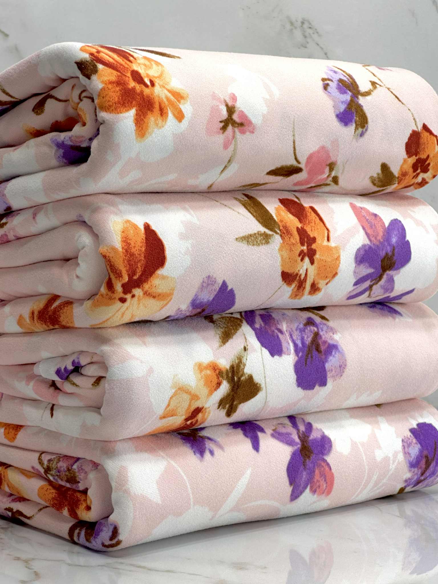 (DBP) PURPLE AND ORANGE FLOWERS ON BLUSH (1)