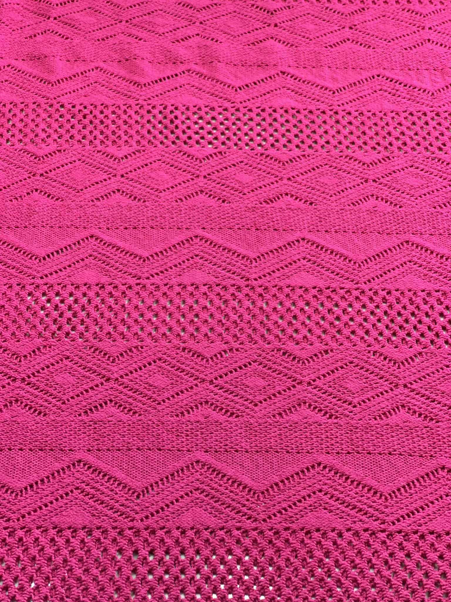 (KNITTED KNIT) FUCHSIA