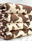 (DBP) BROWN COW FUR PRINT ON CREAM (2)