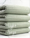 (CHUNKY WAFFFLE) LIGHT SAGE