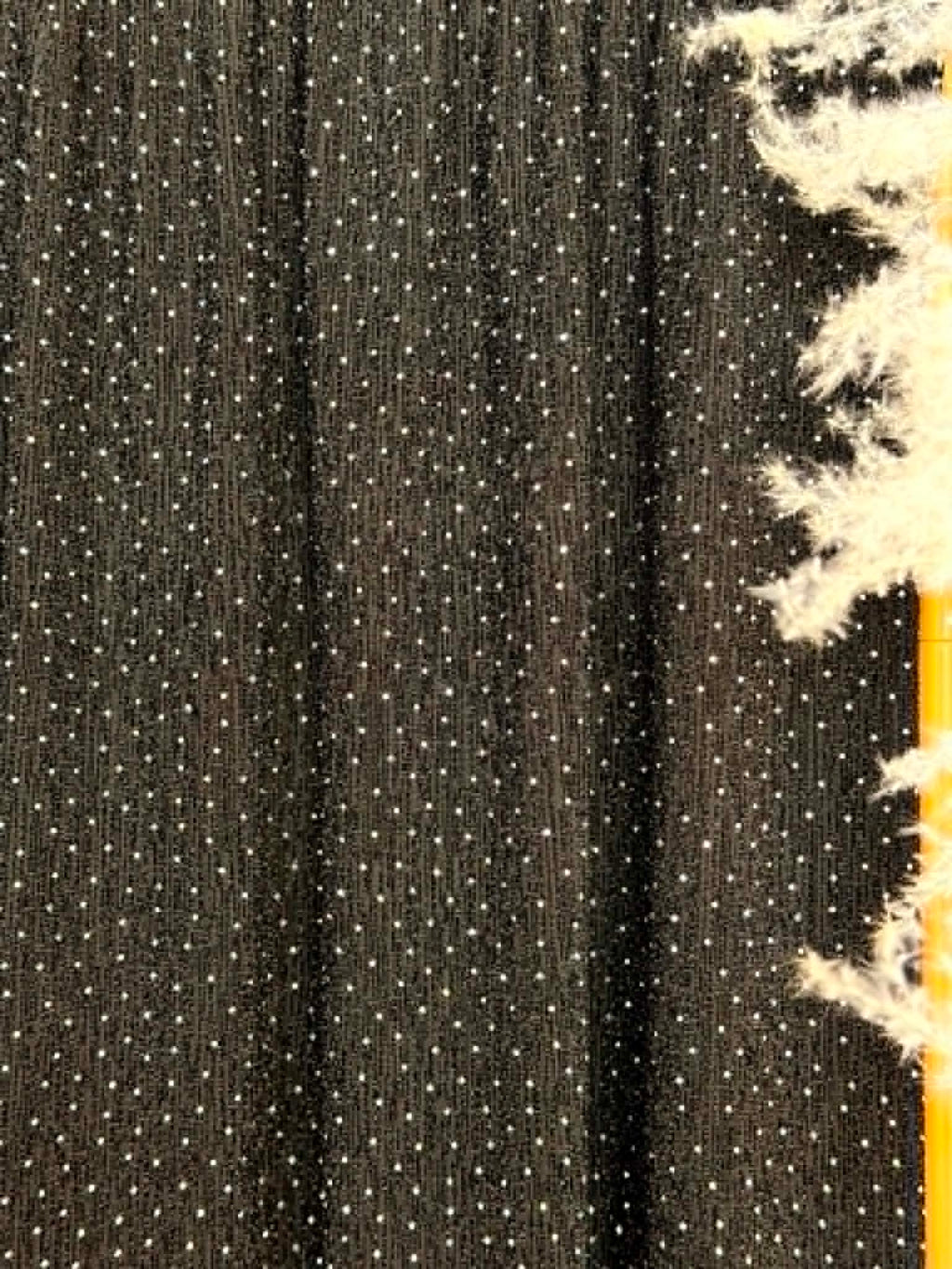 (JERSEY KNIT) RHINESTONES ON BLACK