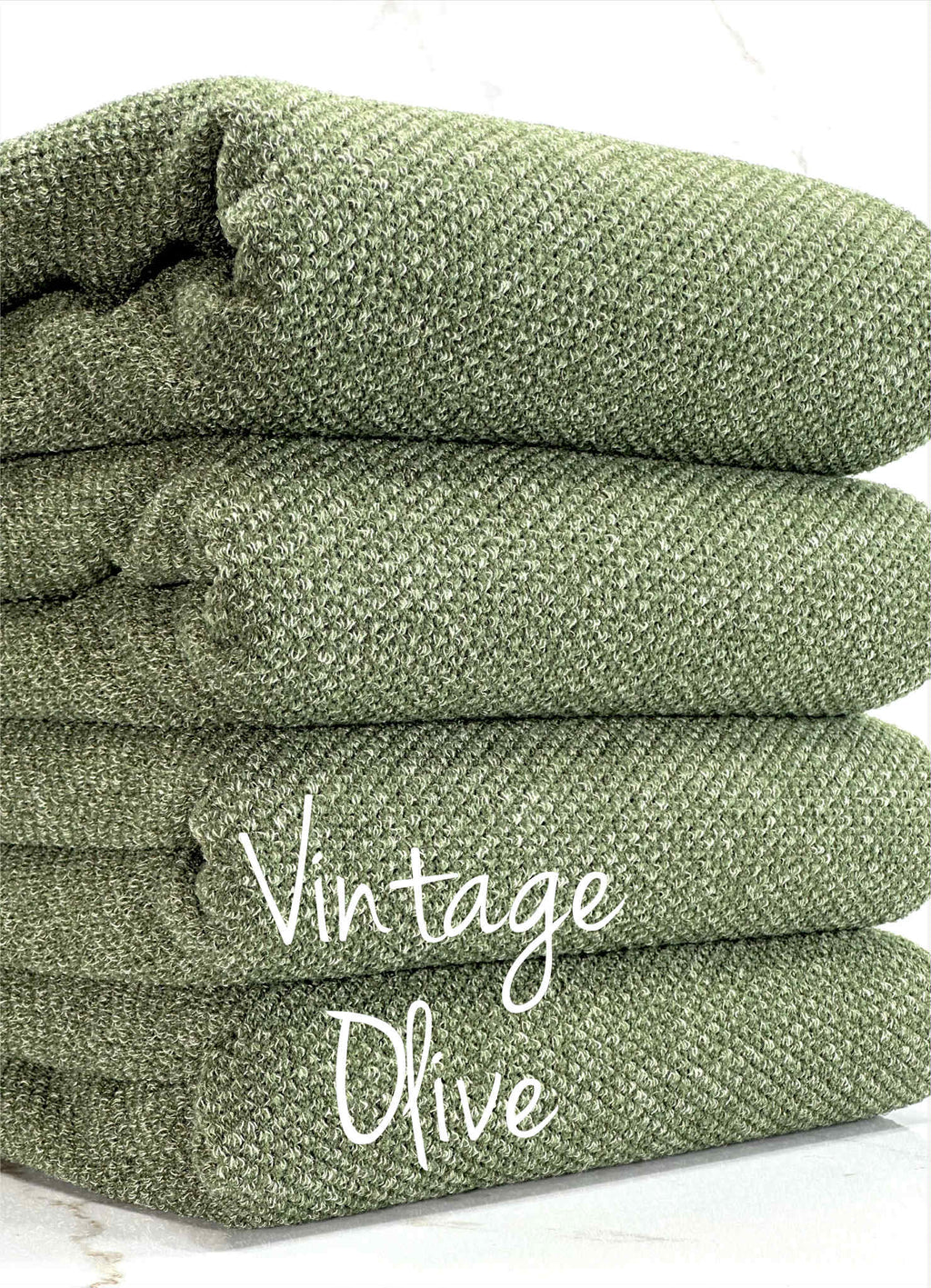 (HACCI SWEATER KNIT) VINTAGE OLIVE