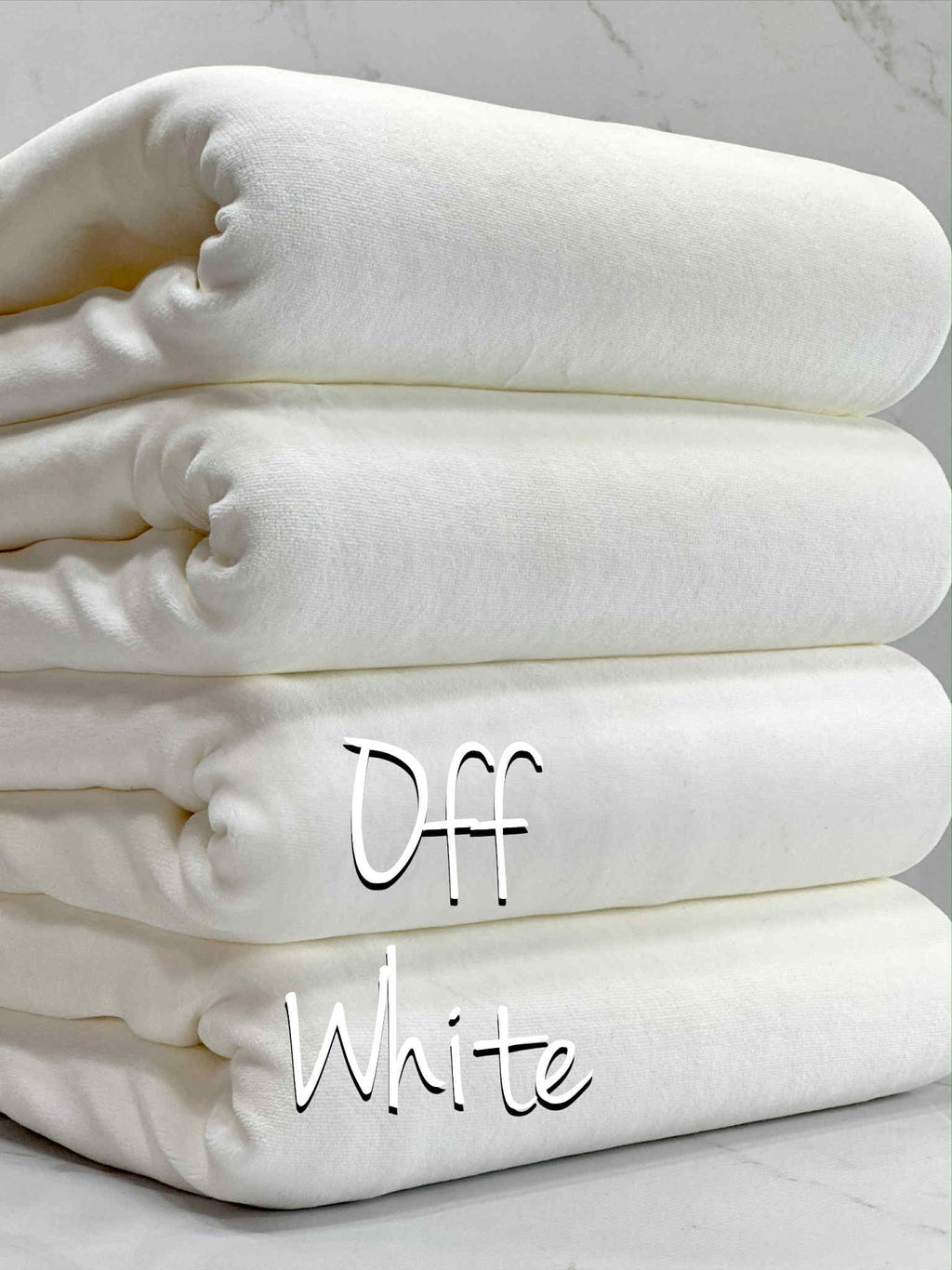 (COTTON VELOUR) OFF WHITE