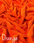 (PLEATED) ORANGE