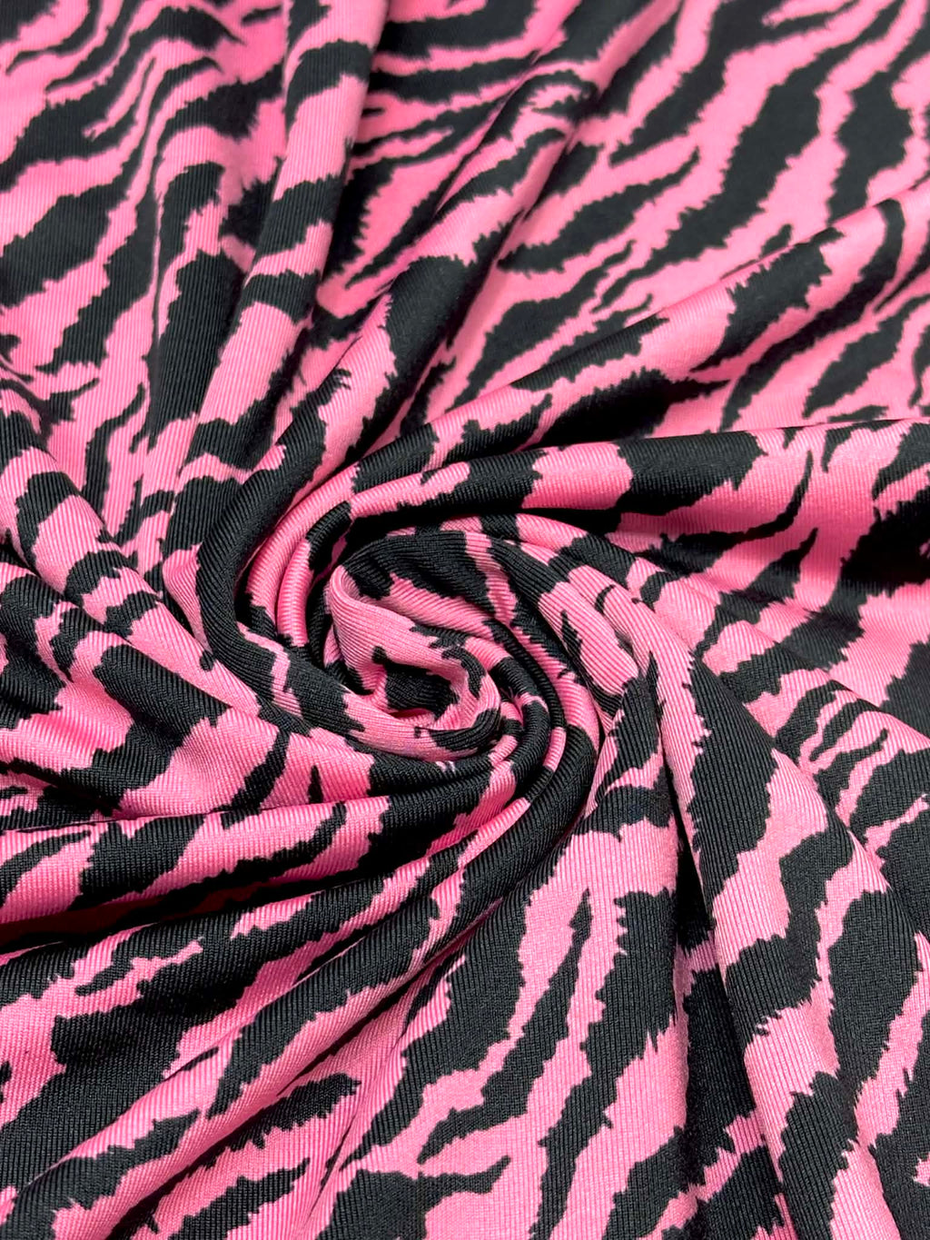 (ITY) BLACK ZEBRA ON PINK