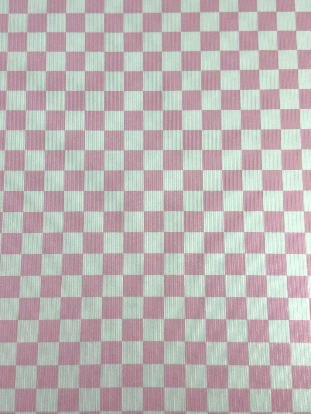 (YUMMY RIB) BABY PINK AND OFF WHITE CHECKERED (1)