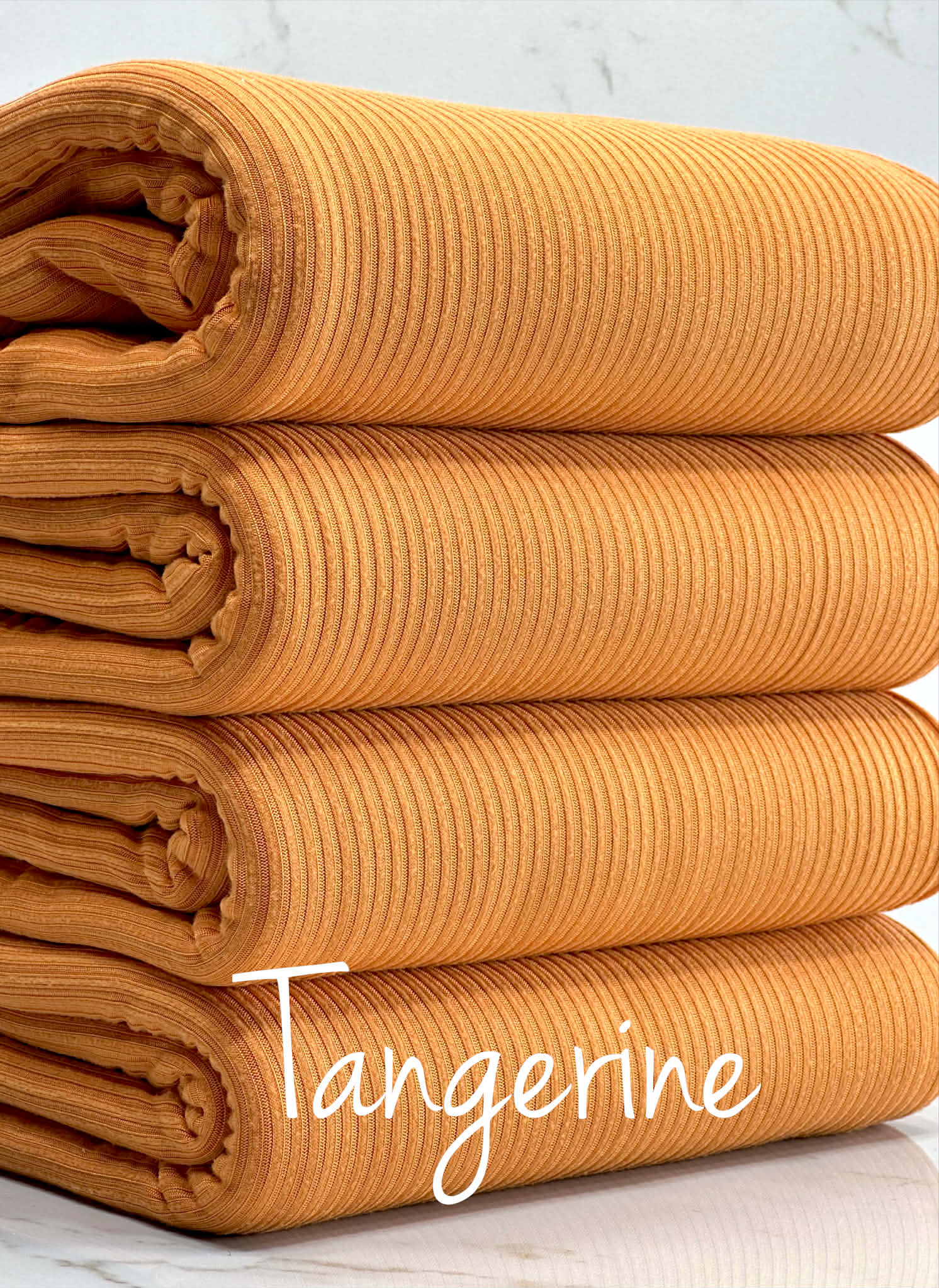 z.(4X2 RIB) TANGERINE