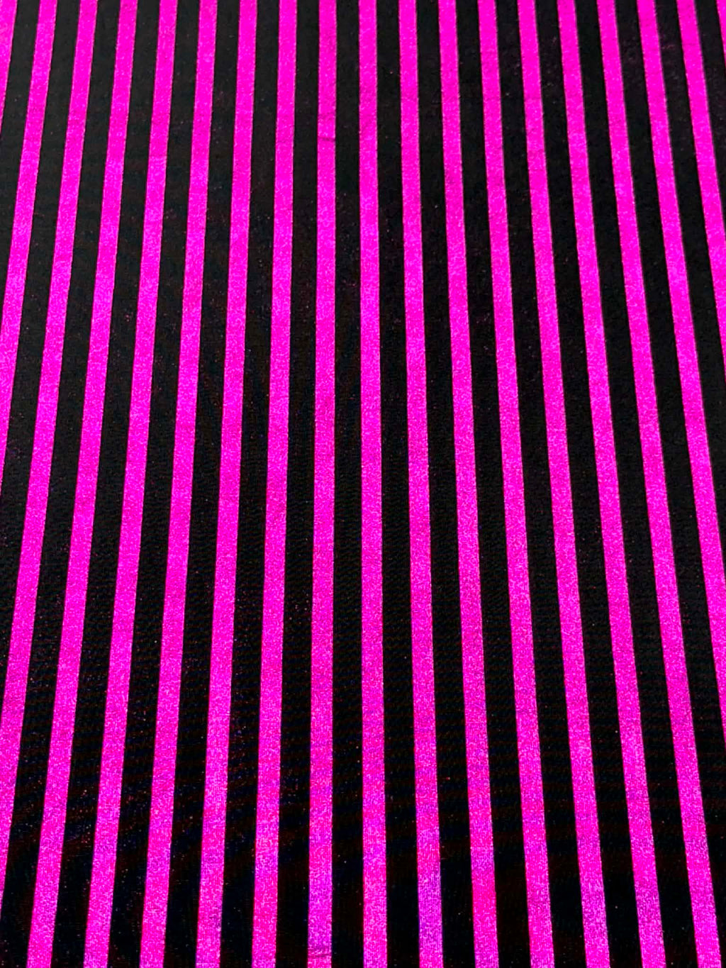 (ITY) FOIL MAGENTA STRIPES ON BLACK