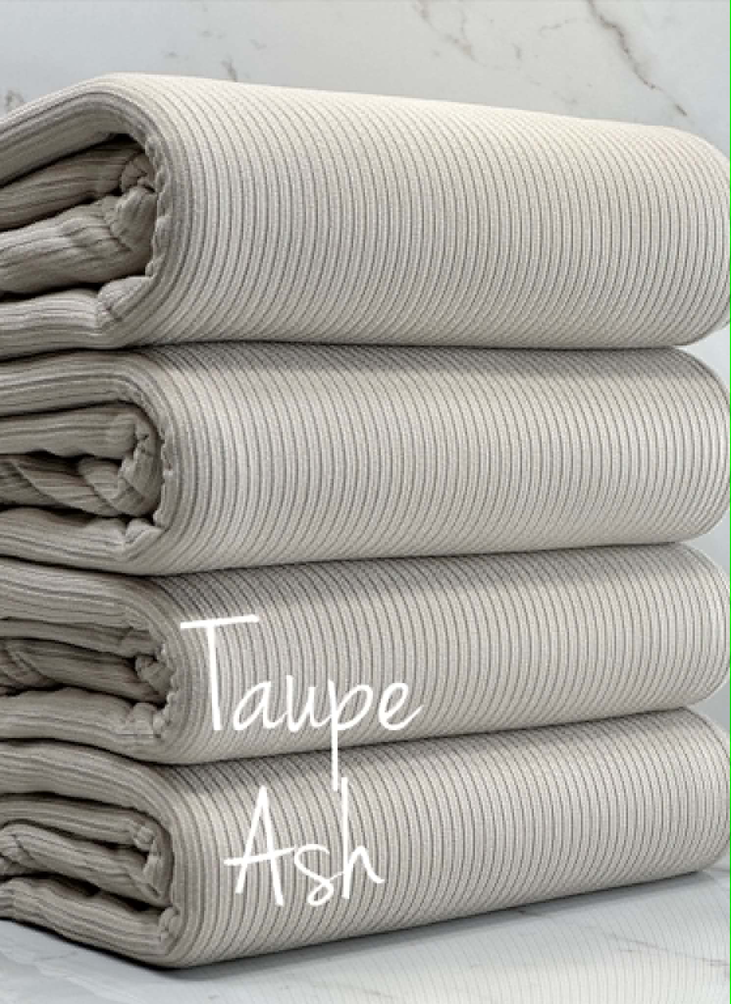 (4X2 RIB) TAUPE ASH