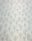 (RAYON MODAL) VINTAGE CACTUS ON OFF WHITE