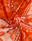 (MESH) RED AND BLUSH PATCHWORK