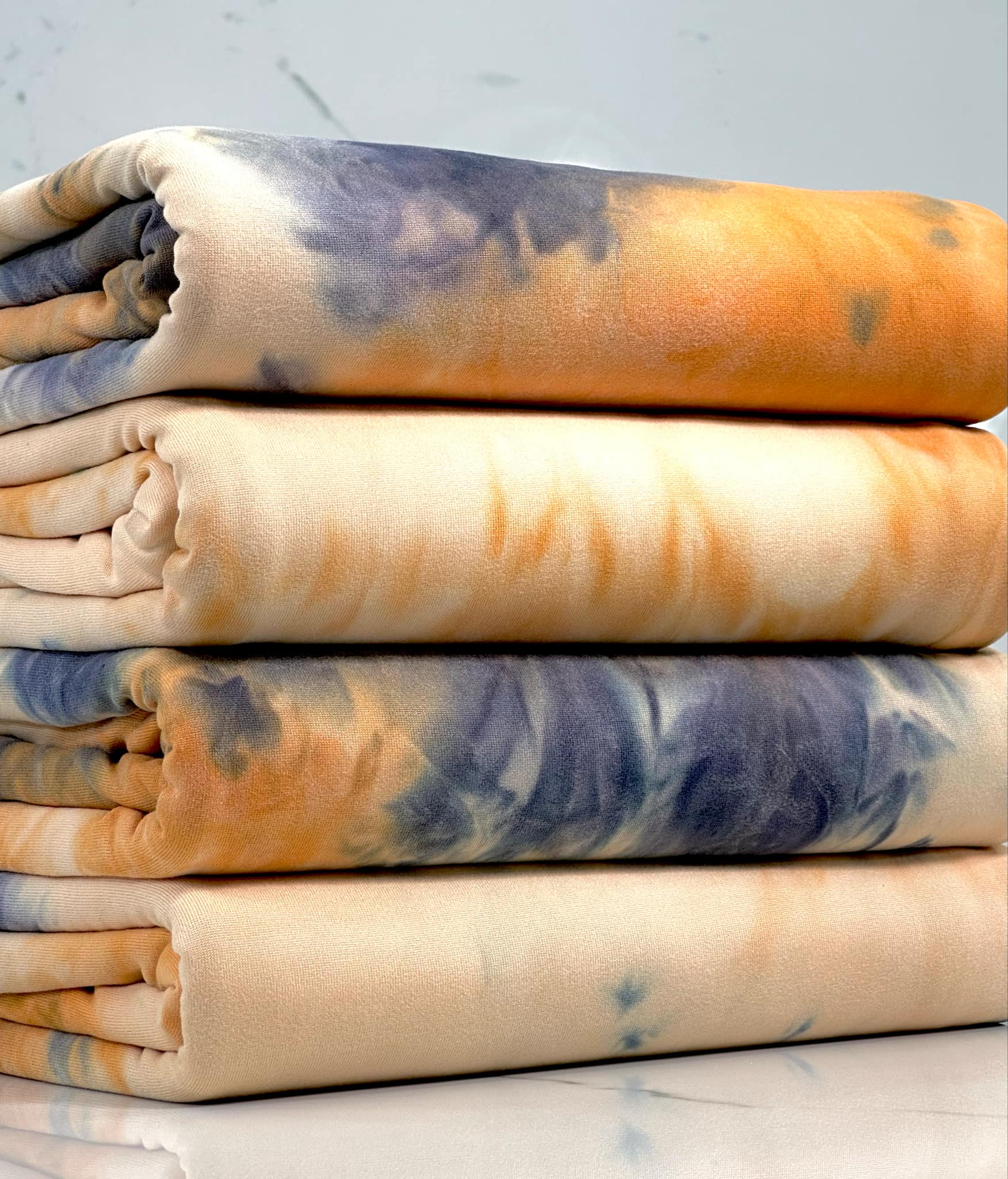 (DBP) ORANGE AND NAVY BLUE TIE DYE (1)