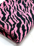 (ITY) BLACK ZEBRA ON PINK
