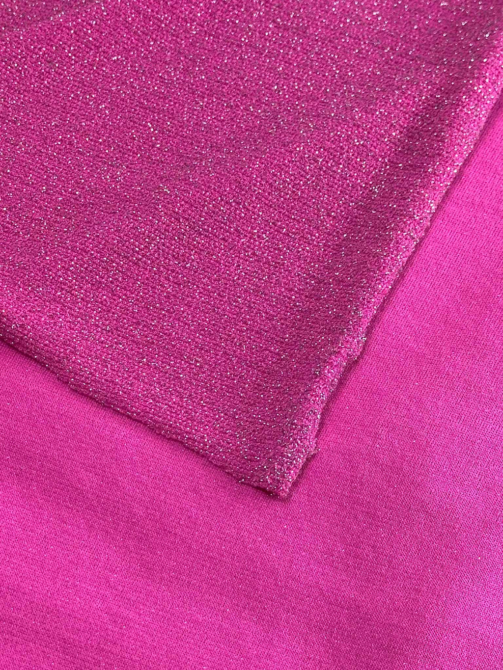 (METALLIC LUREX SPANDEX) HOT PINK (1)