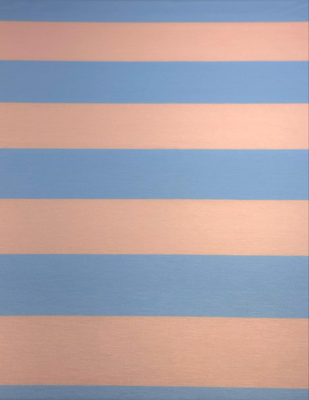 (FRENCH TERRY THIN) PINK AND BLUE STRIPES