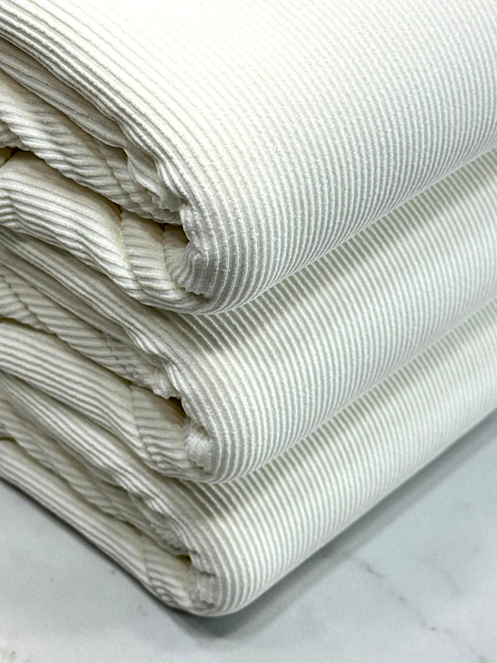 (NYLON VERTICAL CORDUROY) IVORY