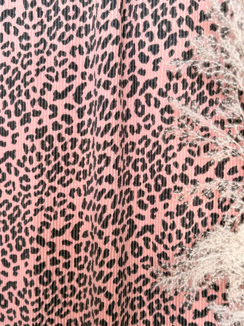 (URBAN RIB) BLACK LEOPARD ON CLAY