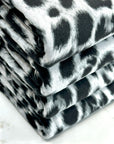 (DBP) BLACK CHEETAH ON LIGHT GRAY