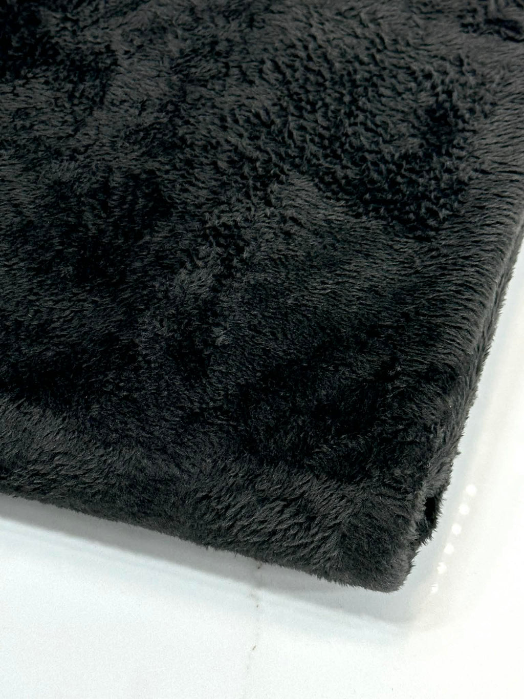 (STRETCH FUR) BLACK
