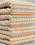 (GUAPO STRIPE) ORANGE STRIPES ON IVORY