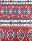 (BELLA RIB) WESTERN PRINT ON RUST