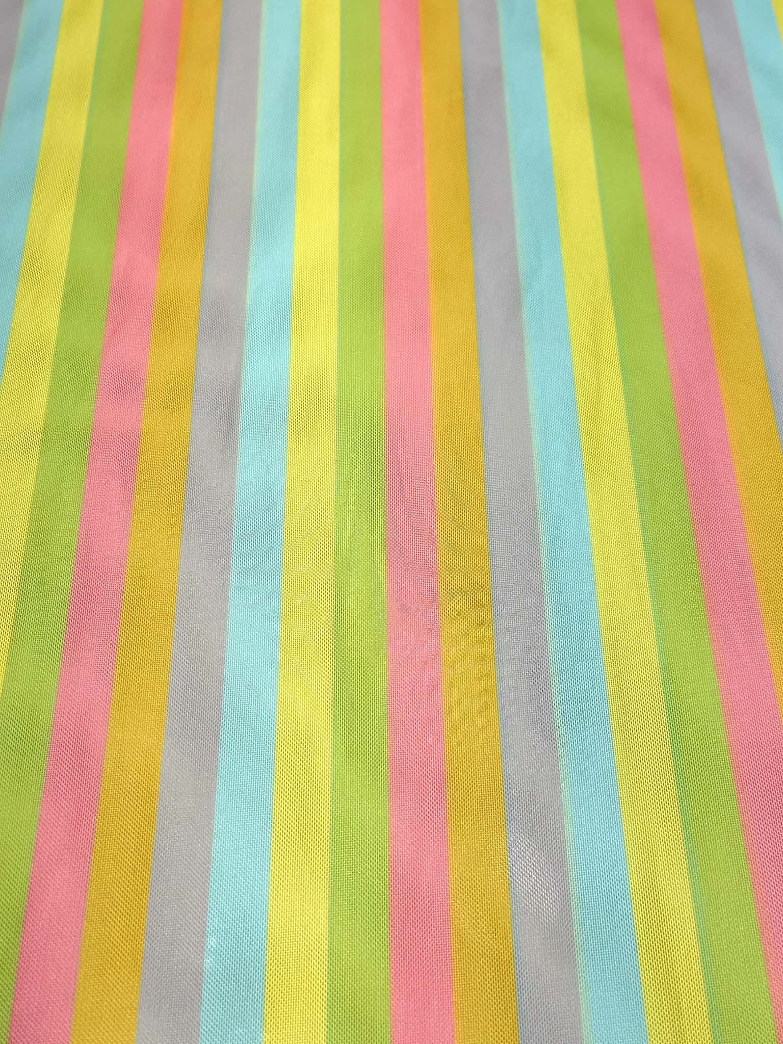 (MESH) COLORFUL STRIPES
