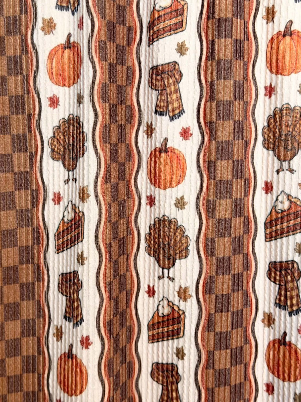 (URBAN RIB) PUMPKINS & TURKEY BOHO PATTERN