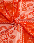 (MESH) RED AND BLUSH PATCHWORK