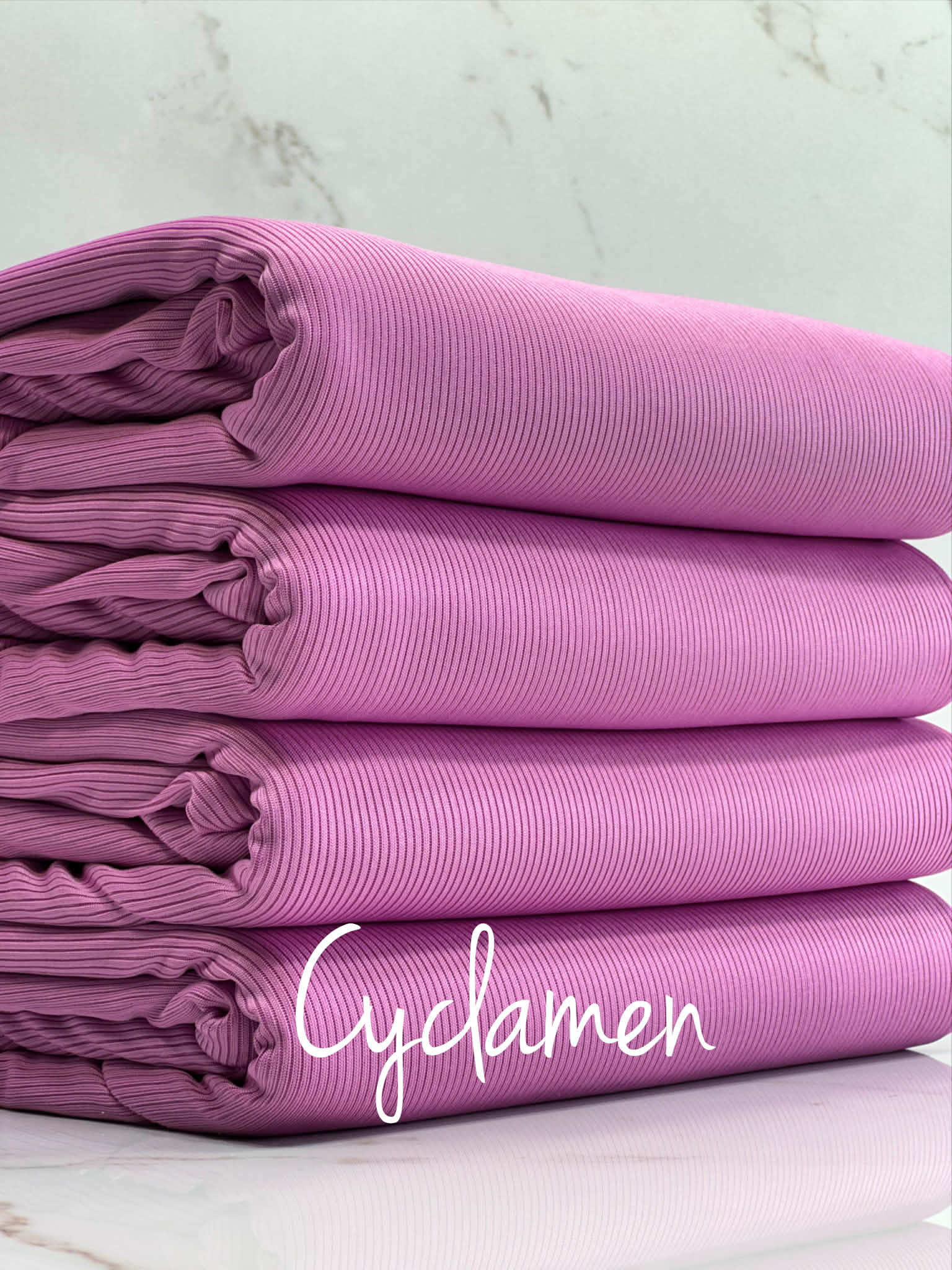 (2X1 YUMMY RIB) CYCLAMEN