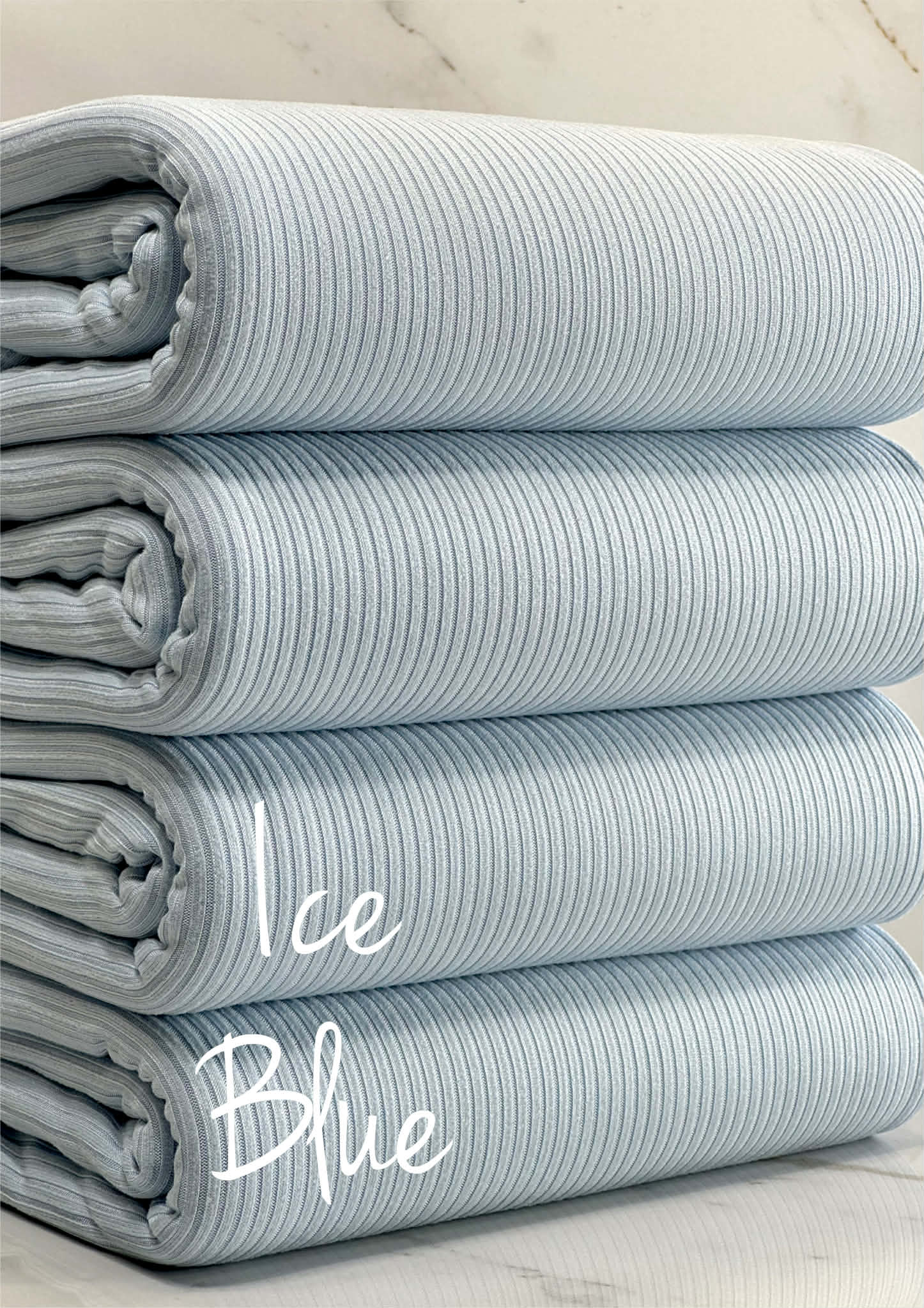 z.(4X2 RIB) ICE BLUE