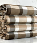 (DBP) BROWN, TAN, OFF WHITE PLAID (1)