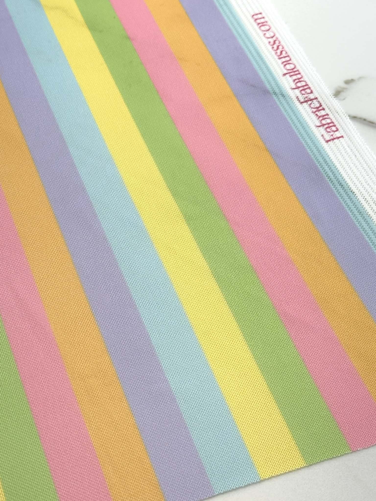 (MESH) COLORFUL STRIPES