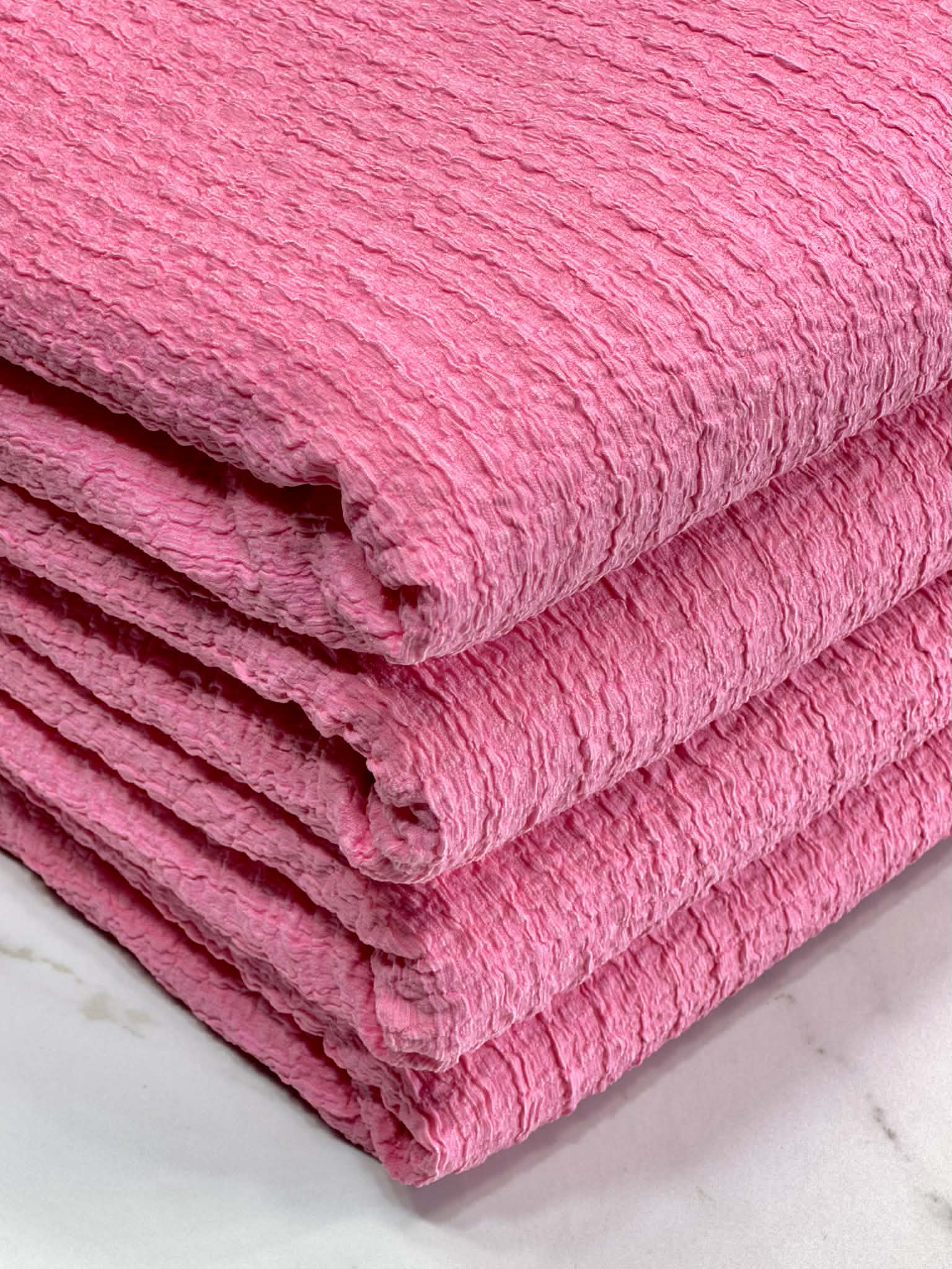 (WAFFLE CREPE) PINK