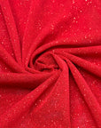 (MESH) RED GLITTER
