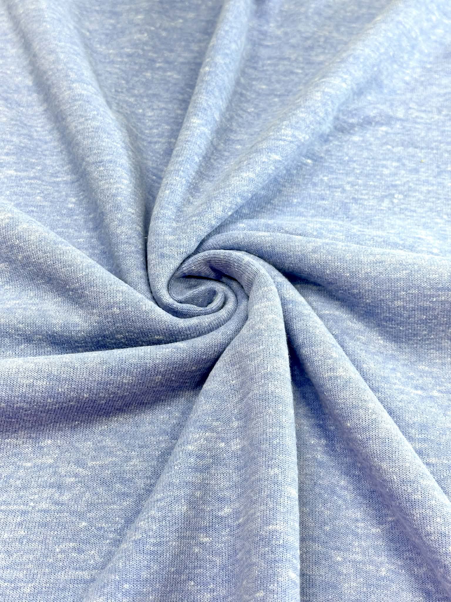 (FRENCH TERRY FLREECE) 2-TONE BLUE