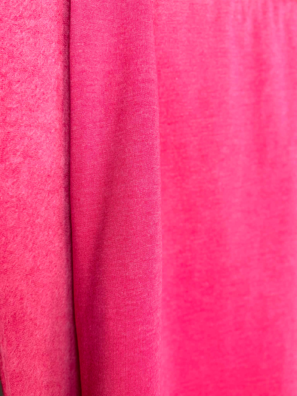 (FRENCH TERRY BRUSHED) BERRY PINK