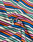 (2X2 RIB) PINK, CREAM, MINT, WHITE, BLUE, AND ORANGE STRIPES