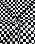 (YUMMY RIB) BLACK AND OFF WHITE CHECKERED (2)