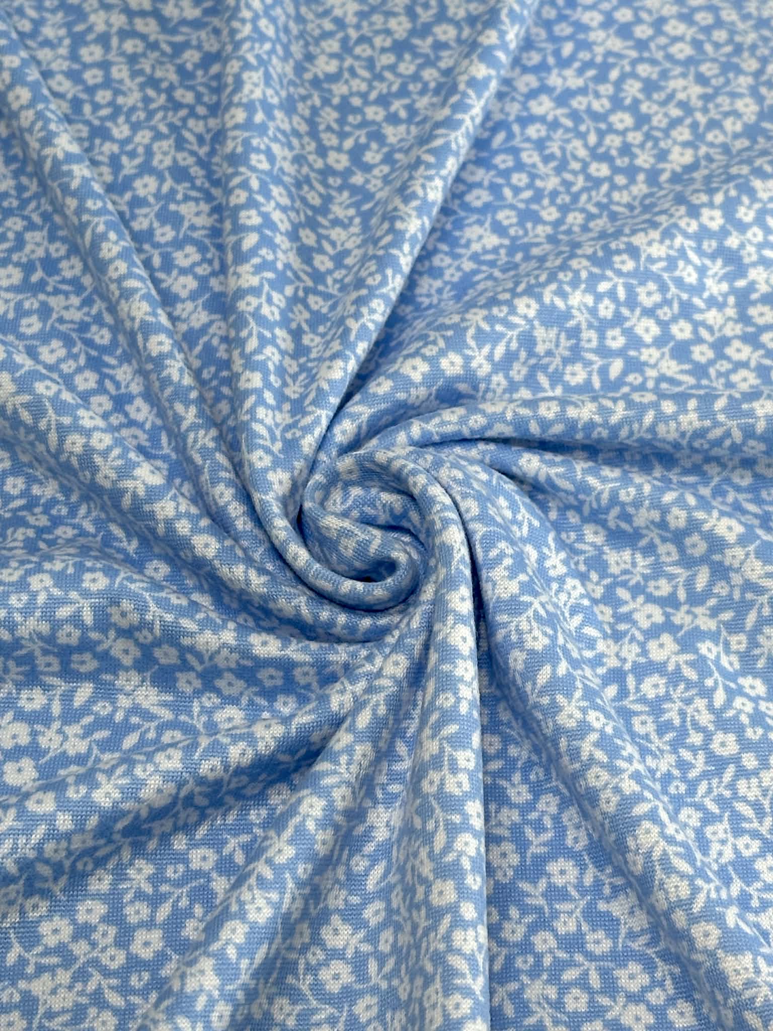 (DBP) TINY WHITE FLOWERS ON BLUE (1)