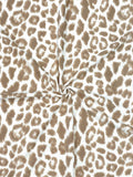 (RIB) TAN LEOPARD ON IVORY