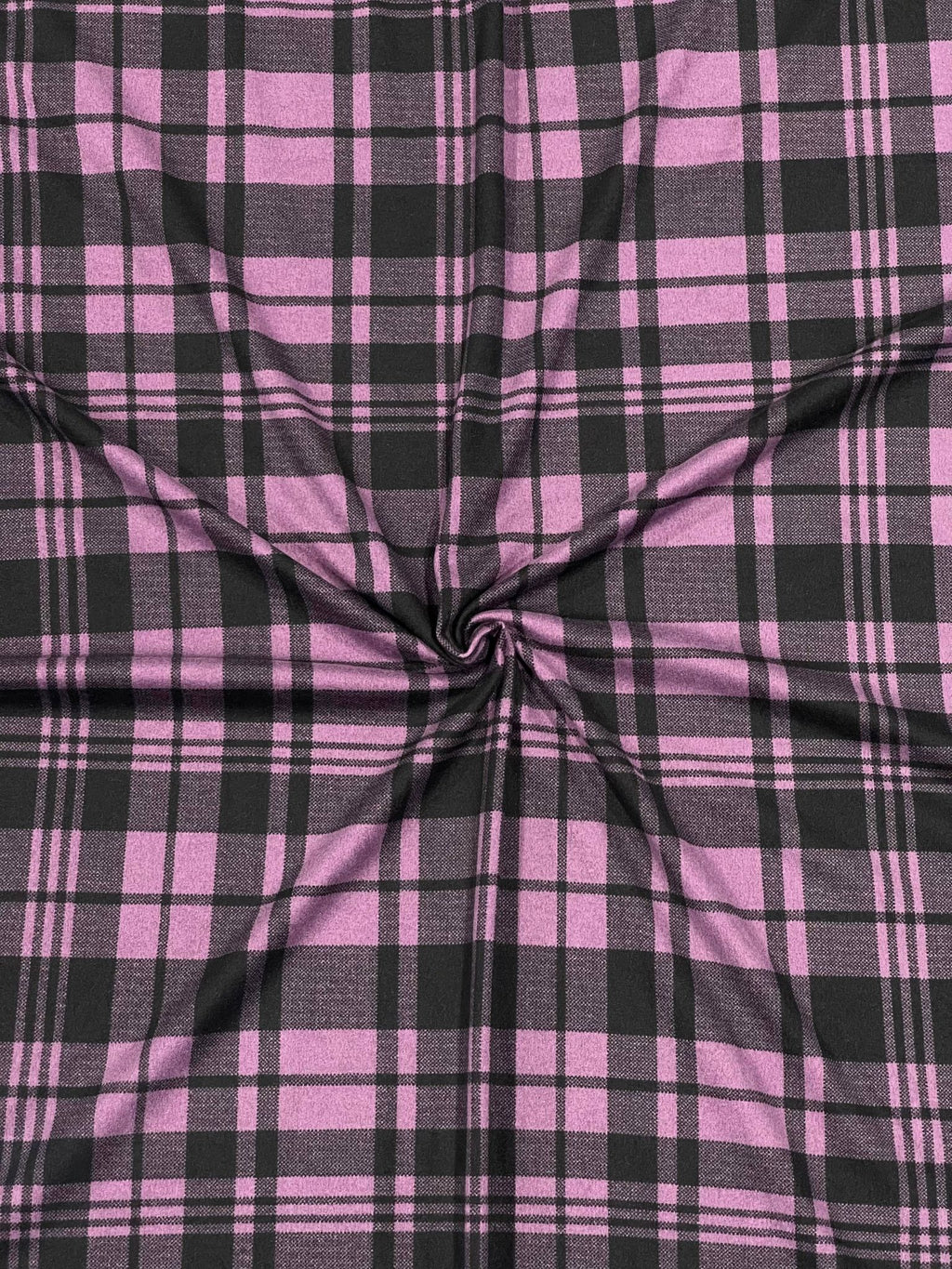 (DBP) BLACK AND PURPLE PLAID