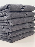 (DISTRESSED) DARK DENIM