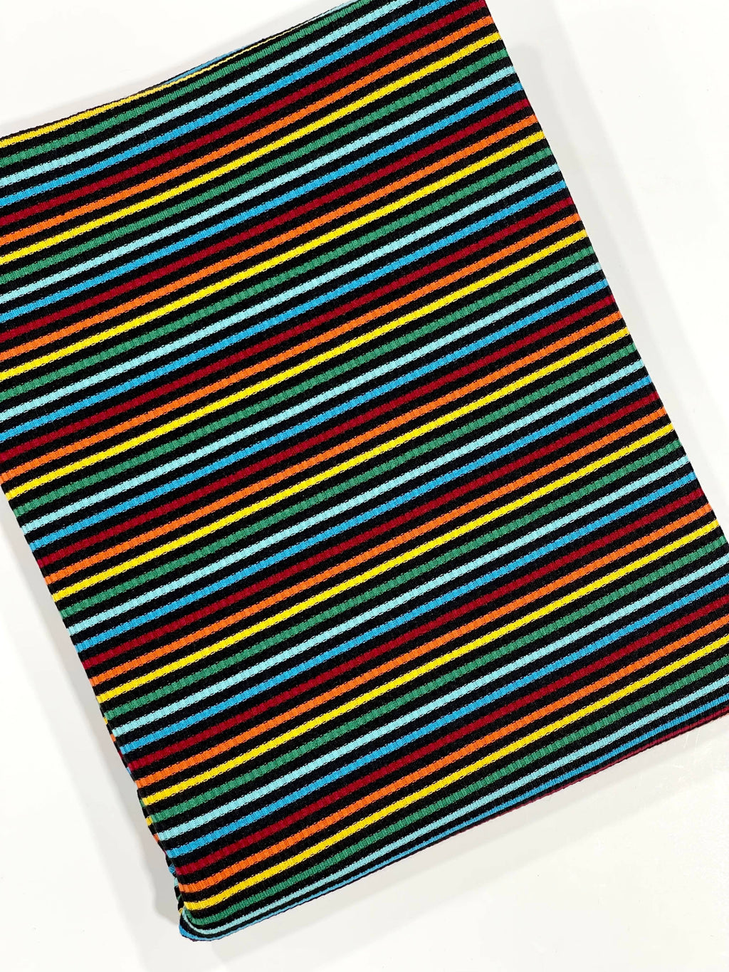 (RIB) COLORFUL SMALL STRIPES (1)