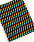 (RIB) COLORFUL SMALL STRIPES