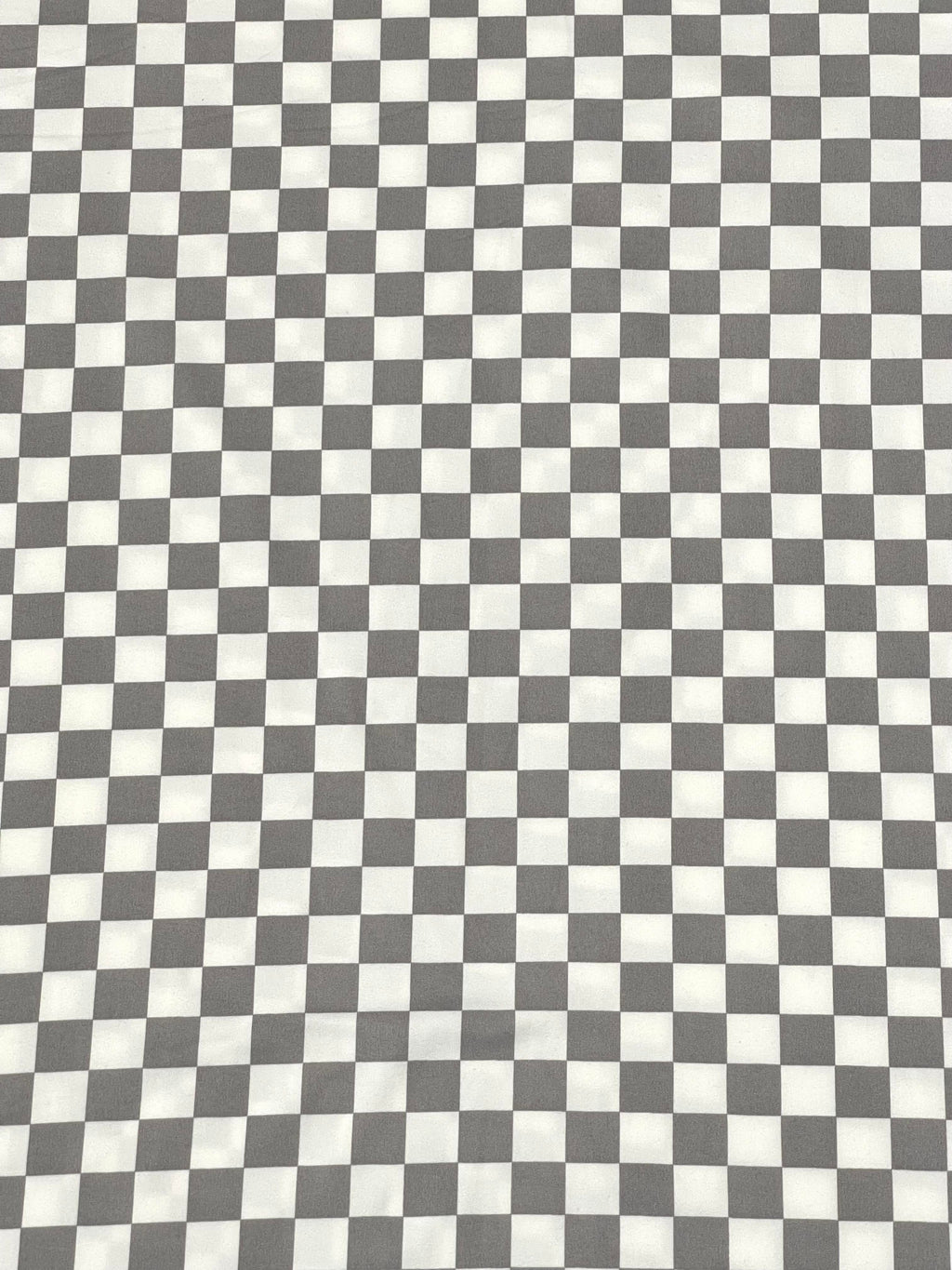(DBP) GRAY AND OFFWHITE CHECKERED