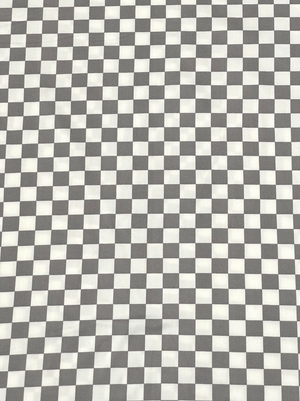 (DBP) GRAY AND OFFWHITE CHECKERED