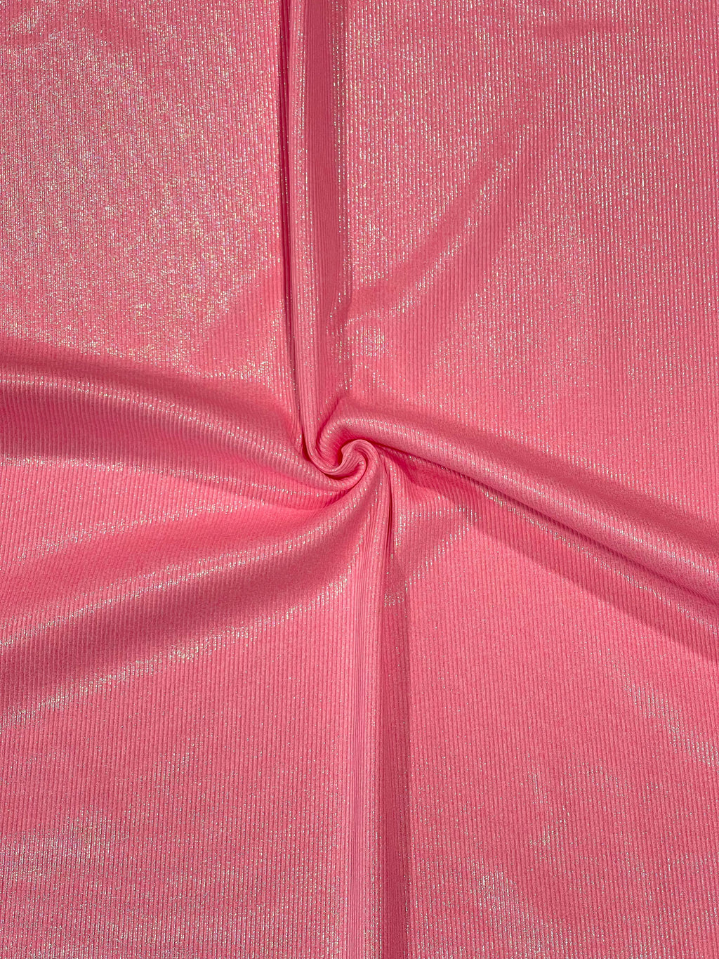 (1X1 RIB) SNOW PINK SHIMMER