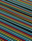 (RIB) COLORFUL SMALL STRIPES