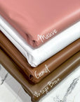 (PLEATHER) MAUVE